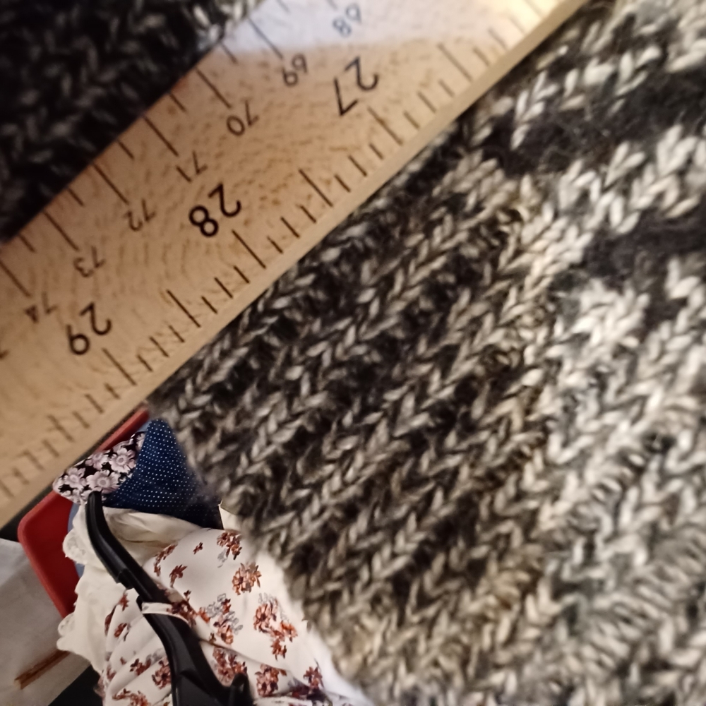 Ruby Moon Size Medium Wool Blend Open Front Cardi… - image 7